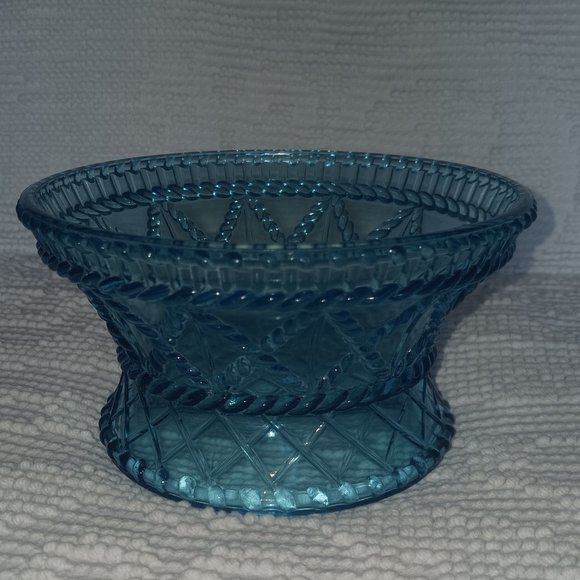 A Vintage Blue Candy/Nut Bowl - Picture 2 of 5